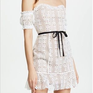 For Love and Lemons Dakota Lace Mini Dress